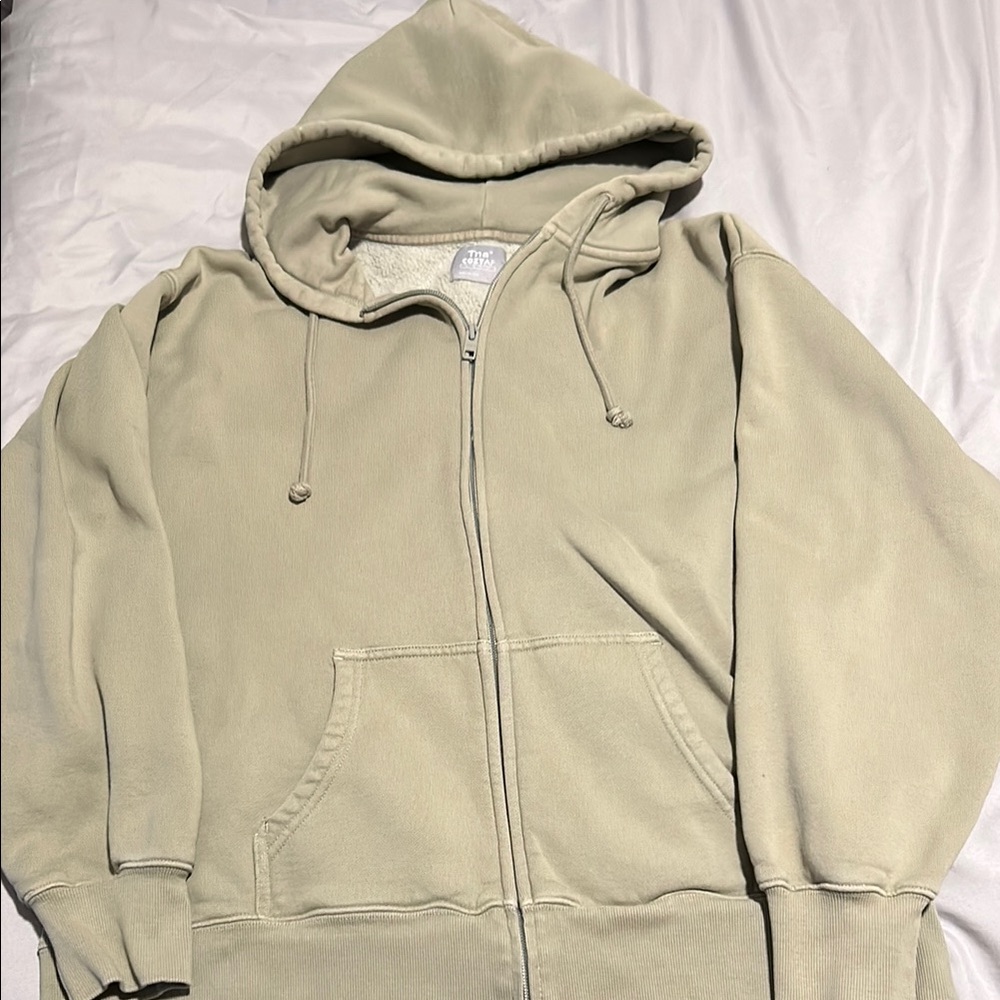 TNA Cozy Fleece Boyfriend Zip Up